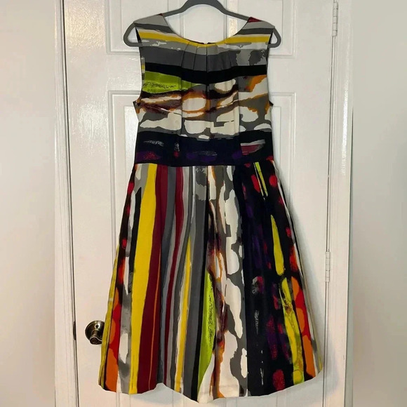 Ellen Tracy Multicolor Dress Size 12 - Picture 1 of 5